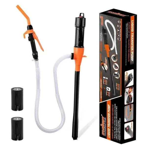 Elektrisk Bränslepump 2025 – Portabel & Batteridriven Pump för Bensin, Diesel & Vatten - Carlevel