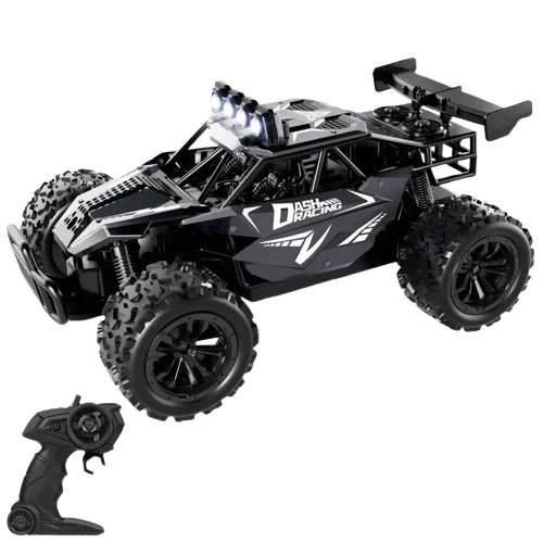 RC Bil 1:16 med LED & USB-laddning – Radiostyrd Bil 20 km/h för Barn & Ungdomar - Carlevel