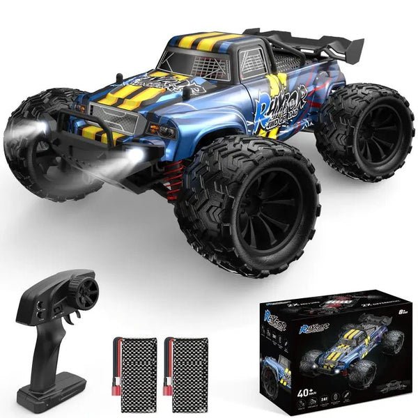 RC Monster Truck 4x4 2025 – Radiostyrd Bil med 40 km/h Toppfart & Offroadprestanda - Carlevel