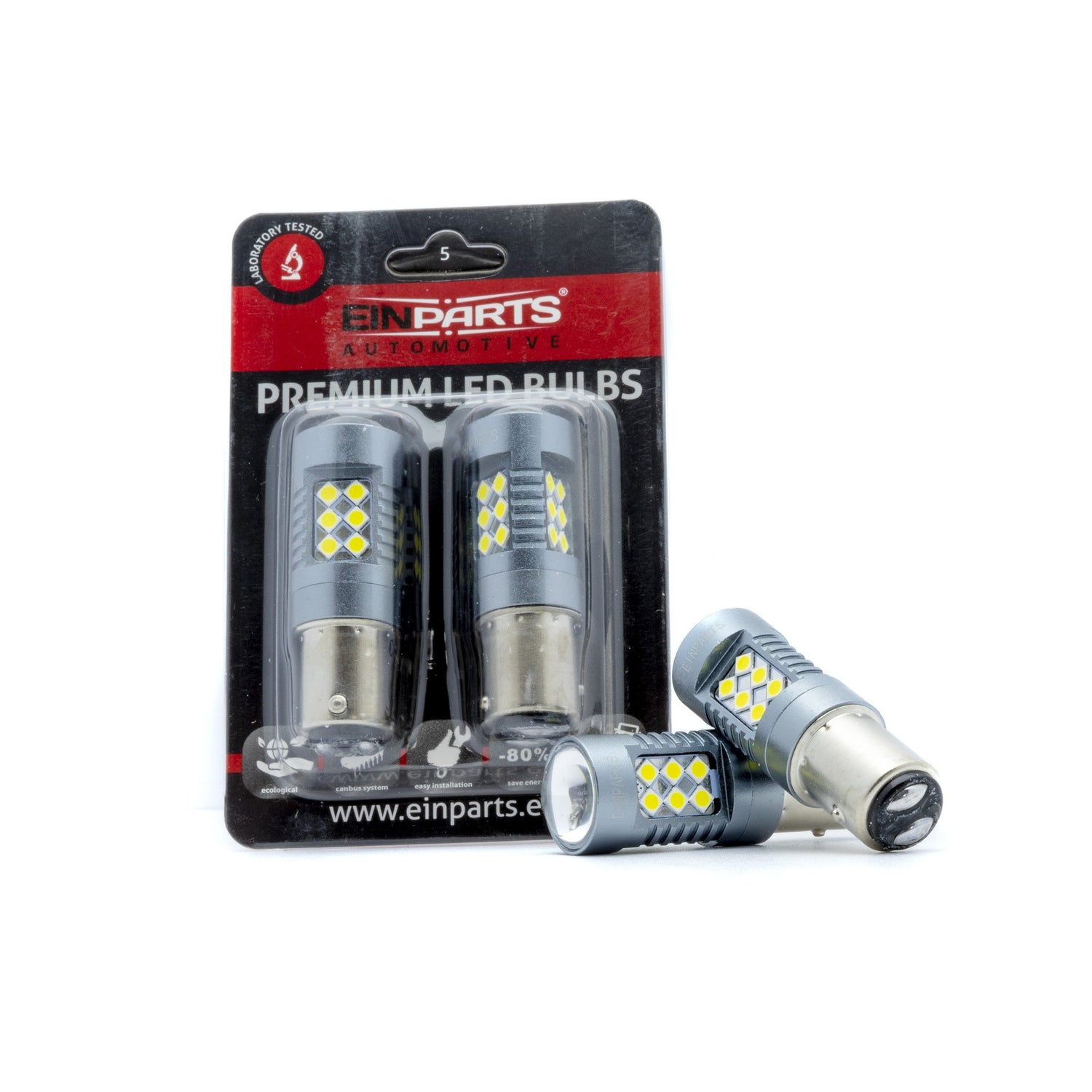 BAY15D P21/5W LED-lampor till bil