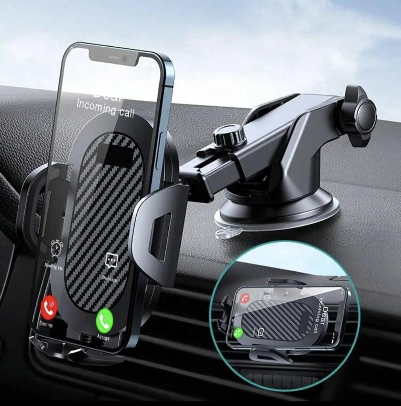 Mobilhållare Bil – Universal, Surfplattor & 360° Rotation - Carlevel AB