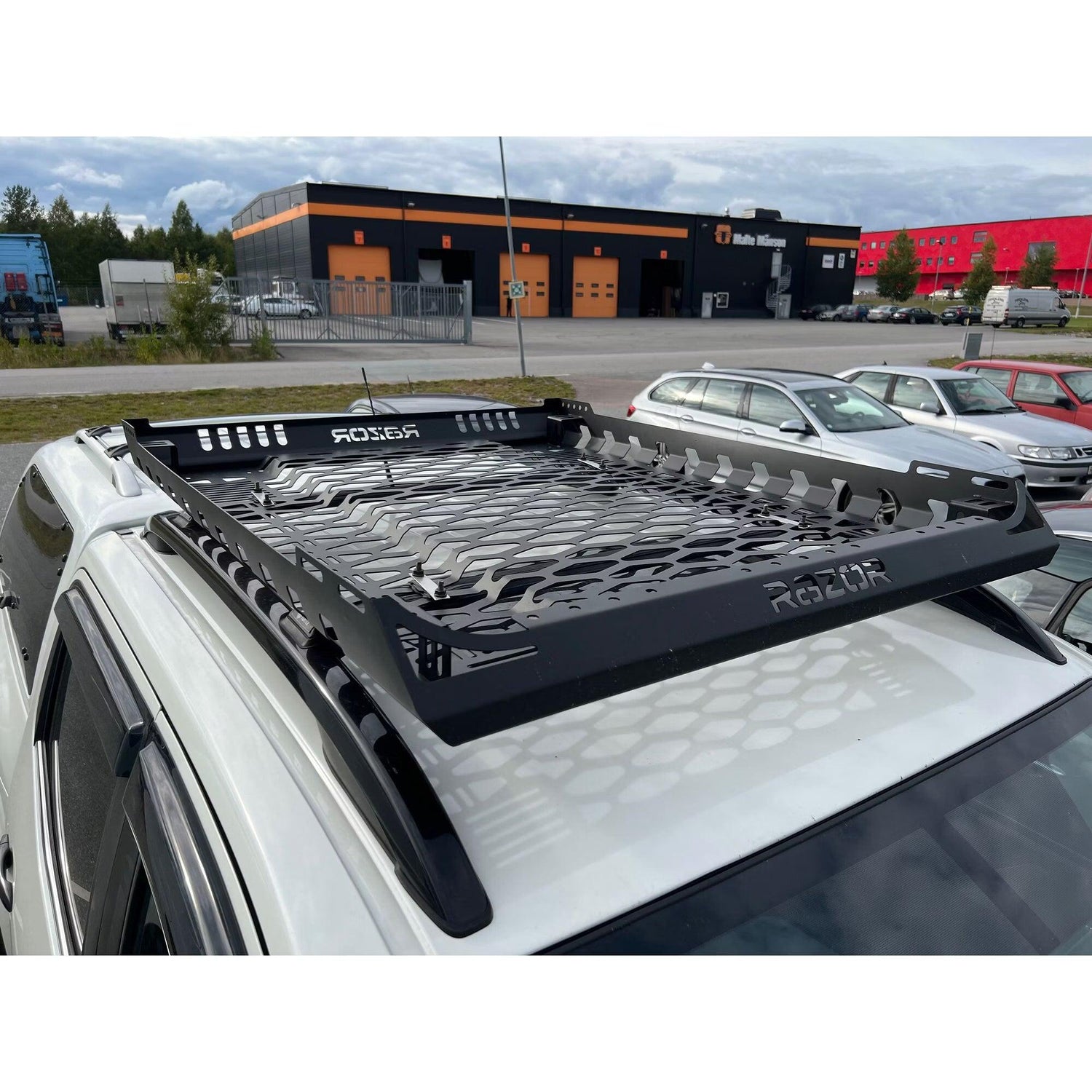 Takkorgar till Bil – Razor Sweden Svart Pulverlackerad - Carlevel AB