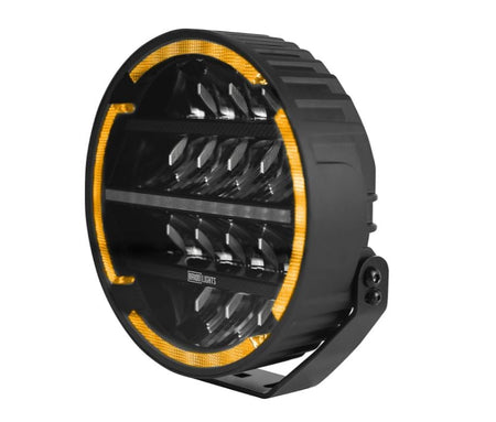 BriodLights Olympus 9" Ekstra lys - produktbillede forfra | Briodlights
