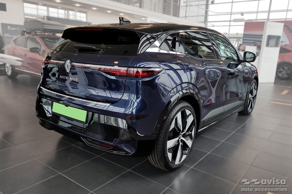 Tröskelskydd Special Edition Renault Megane E-Tech Electric 2022+ – Silver – detaljbild 3