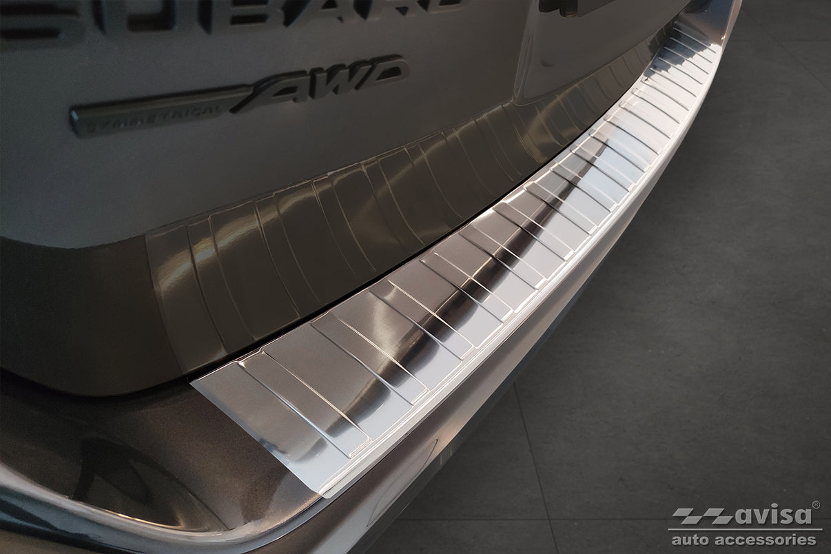 Lastskydd Subaru Outback VI (BT) 2021+ – Silver satin – detaljbild 3