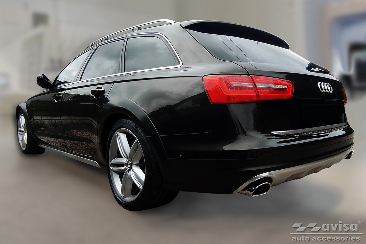 Lastskydd Audi A6 C7 Allroad 2012–2014, facelift 2014–2018 – Svart – detaljbild 2
