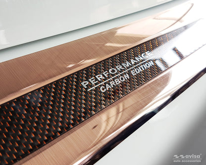 Lastskydd Performance BMW X3 ( F97 ) M Competition 2019–2021 / BMW X3 G01 M-paket/ M-Sport 2017–2021… – Koppar Borstad, Koppar Kolfiber – detaljbild 3