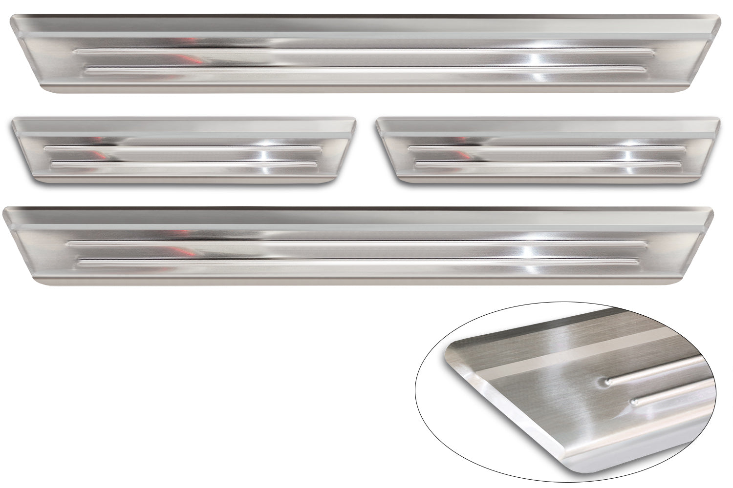 Tröskelskydd Lines Mazda CX-60 2022+ – Silver satin