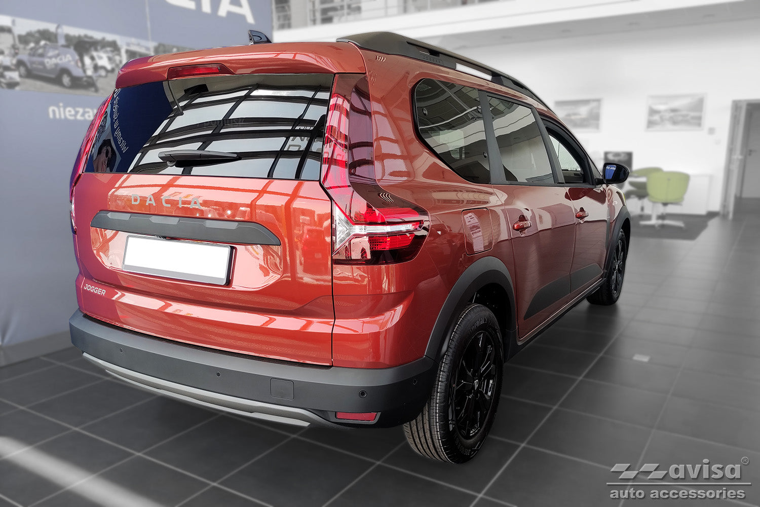 Lastskydd Dacia Jogger 2021+ – Svart – detaljbild 2