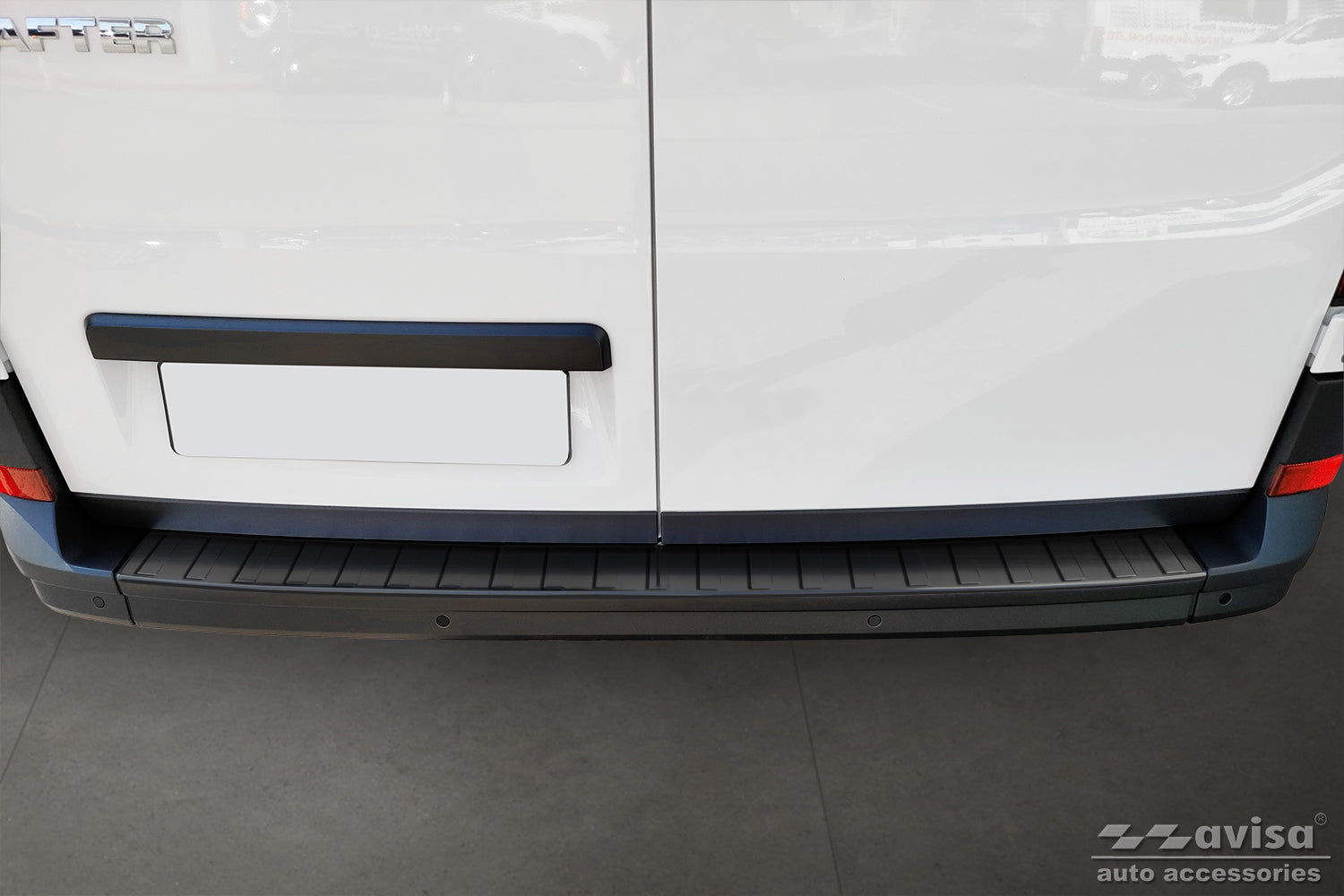 Lastskydd Volkswagen Crafter II 2017–2024, facelift 2024+ – Svart (2/45288) – detaljbild 3