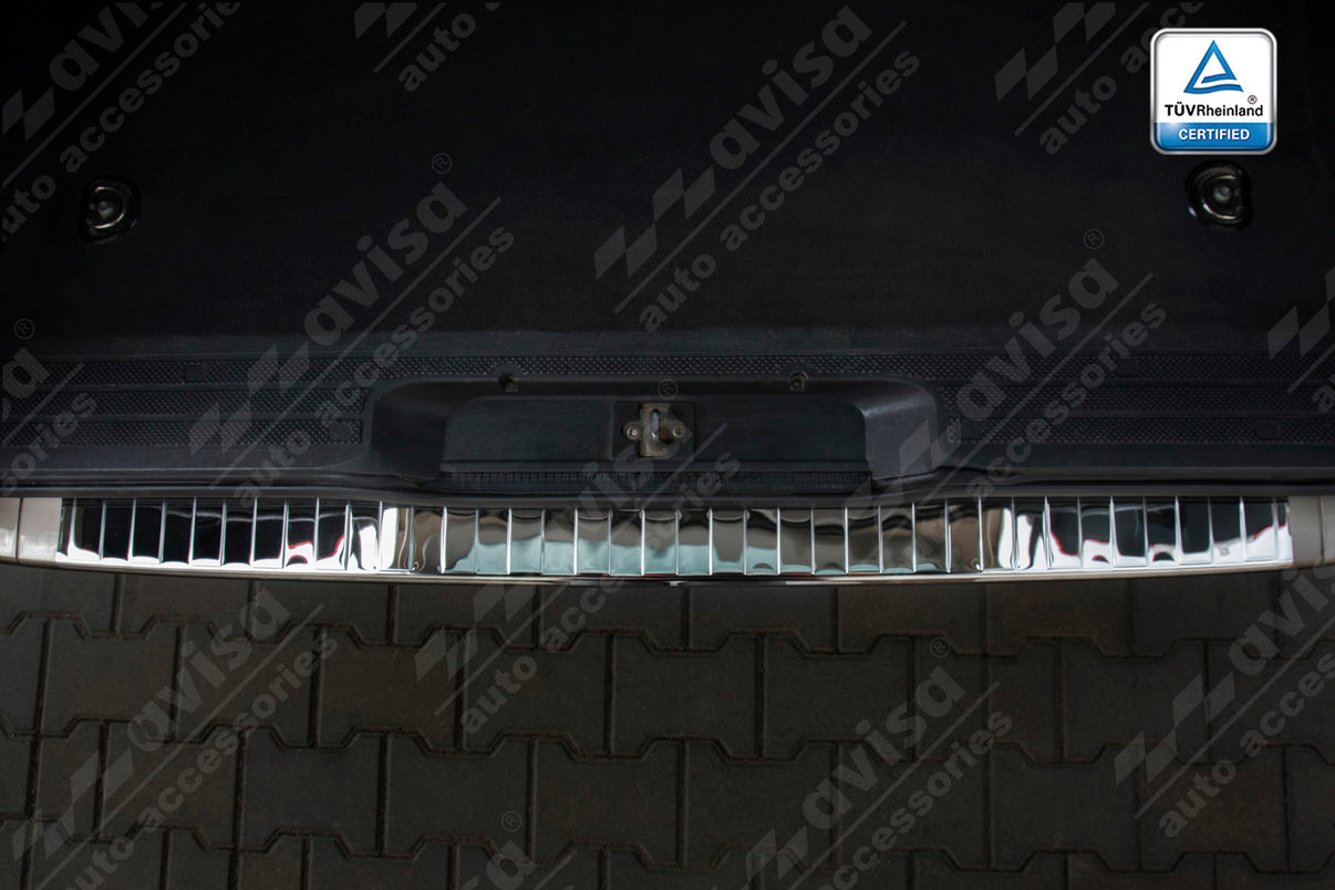 Lastskydd Mercedes W639 Vito/ Viano 2003–2014 – Spegelpolerat silver – detaljbild 3