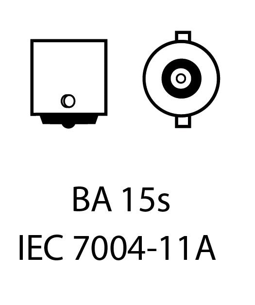 LED-lampa för bil – P21W – BA15S – 6000K – 33 LED – SMD 2835