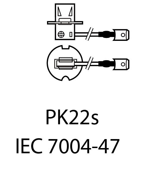 LED-lampa för bil – H3 – PK22s – 6000K – 9 LED – SMD 5630 – 2-pack
