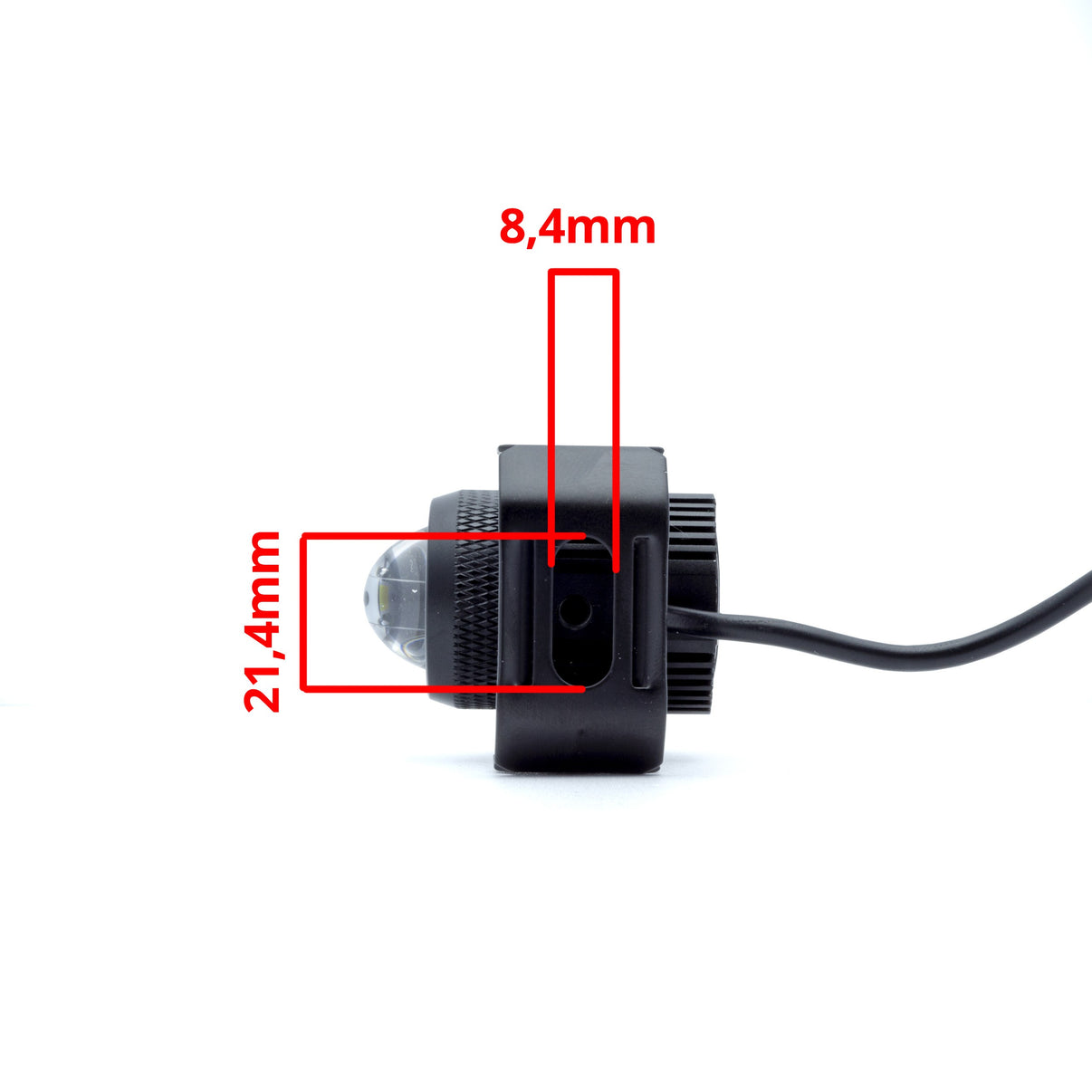 LED-projektorlins för strålkastare – 61,1 mm