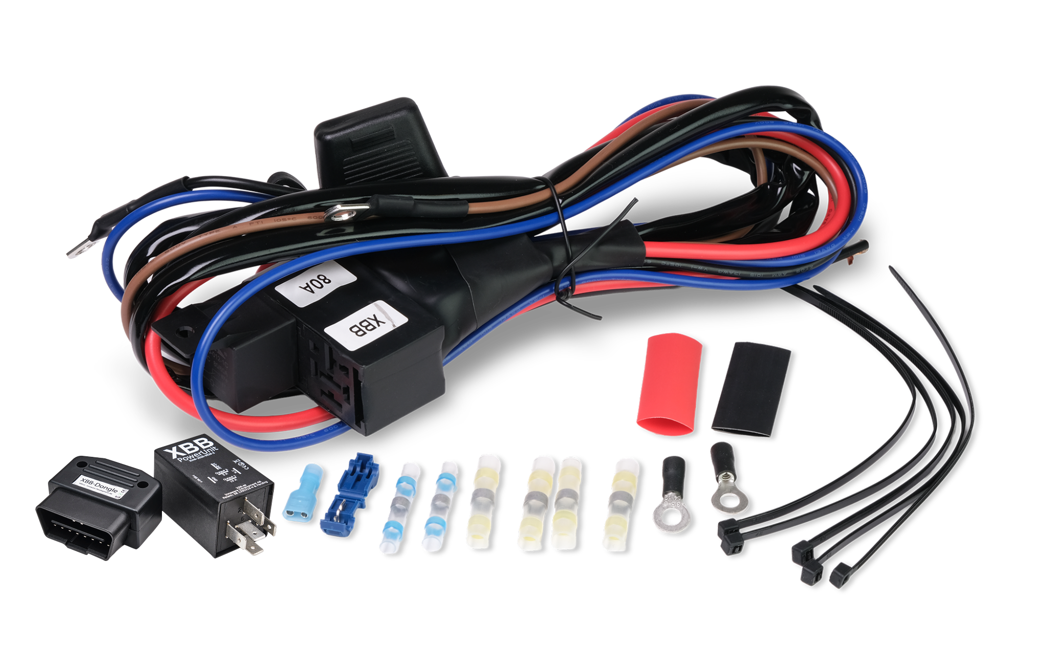 Luxtar Master & Slave x1 + XBB PowerUnit & Dongel – produktbild framifrån | XBB