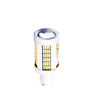 LED-lampa för bil – P21W – BA15S – 6000K – 135 LED – SMD 4014 – 2-pack