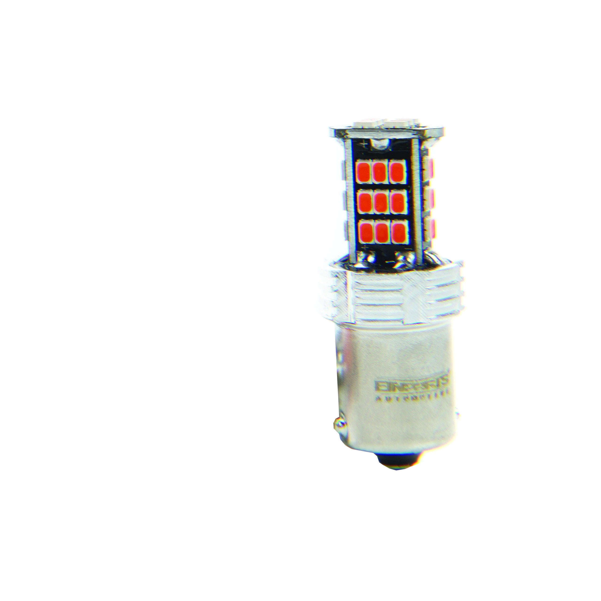 LED-lampa för bil – P21W – BA15S – 1000–1500K (Röd) – 30 LED – SMD 3020 – 2-pack