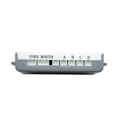 Parkeringssensor med display – Silver – ultraljudssensor – 4 sensorer – 4x 2,5 m