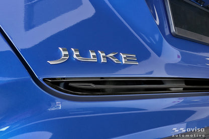 Bakluckelist Nissan Juke II 2019+ – Spegelblank svart – detaljbild 3