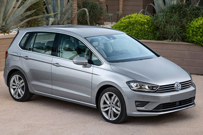Lastskydd Volkswagen Golf Sportsvan 2014–2017, facelift 2017+ – Svart (2/45031) – detaljbild 3