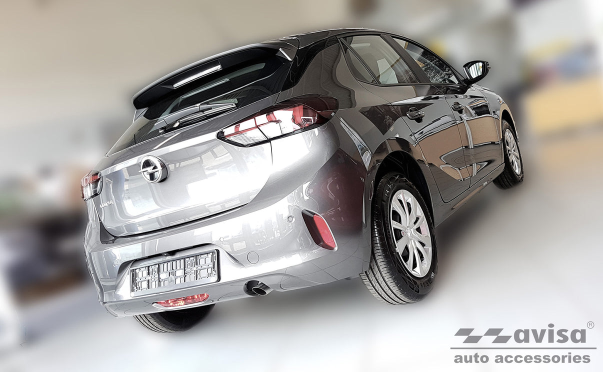 Lastskydd Opel Corsa F VI Edition/ Elegance halvkombi 5-dörrars, Corsa-e Edition 5-dörrars 2019–2023, facelift 2023+ m.fl. – Svart (2/45260) – detaljbild 2