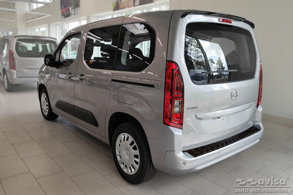 Tröskelskydd Black Mat Citroen Berlingo III 2018–2024, facelift 2024+ m.fl. – Mattsvart – detaljbild 3