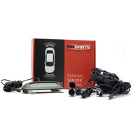 Parkeringssensor med display – Svart – ultraljudssensor – 8 sensorer