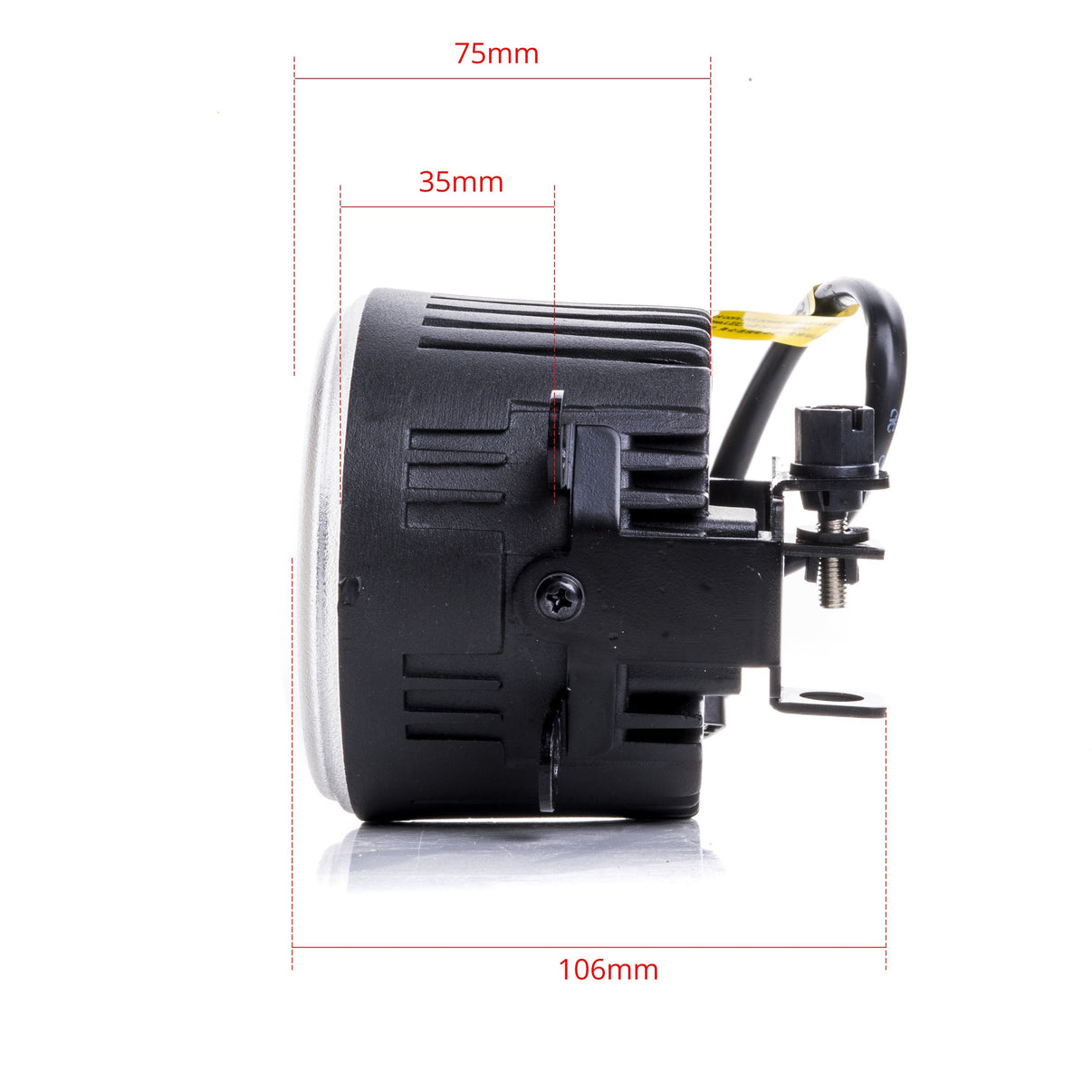 DRL- och dimljus – 6000K – 10 W – 9V - 16V