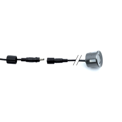 Parkeringssensor med display – Antracit – ultraljudssensor – 8 sensorer
