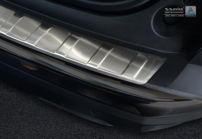 Lastskydd Peugeot 3008 II crossover 2016–2020 facelift 2021–2023 – Silver satin – detaljbild 2