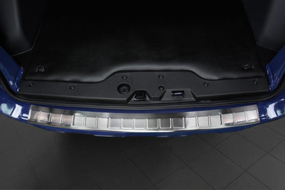 Lastskydd Dacia Dokker 2012–2017, facelift 2017+ – Silver satin – detaljbild 2