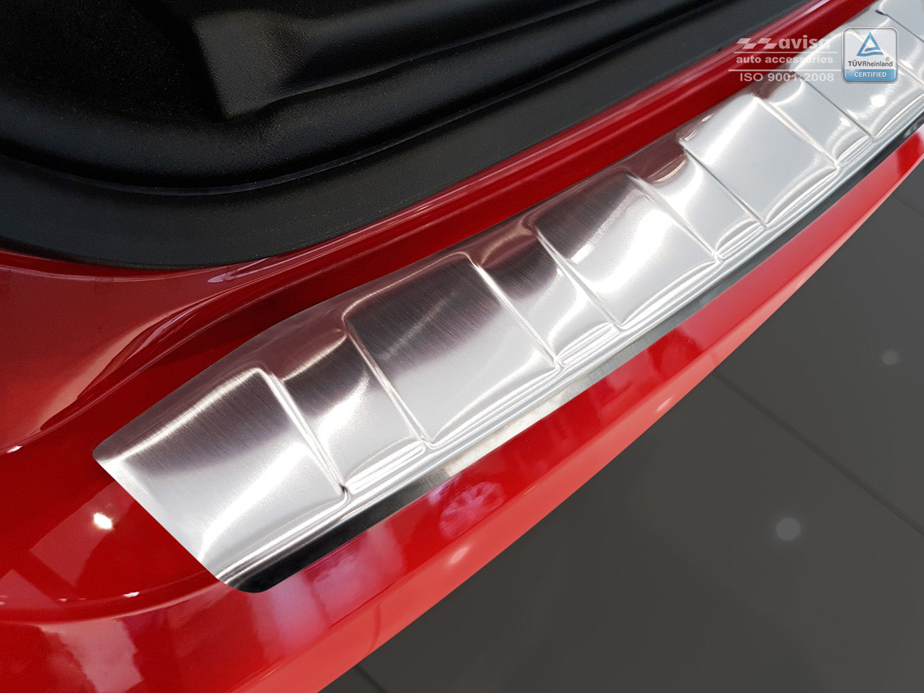 Lastskydd Jaguar E-Pace 2017–2020, facelift 2020+ – Silver satin – detaljbild 2