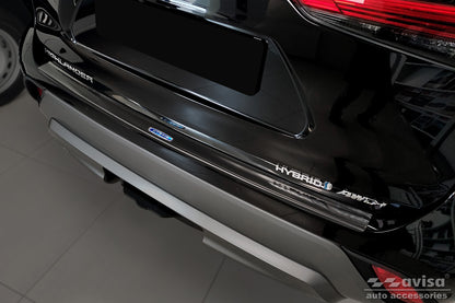 Lastskydd Toyota Highlander IV( XU70) 2019+ – Svart – detaljbild 3
