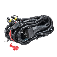 Reläkabelsats 2st Extraljus 12V – 9006 – produktbild framifrån | Xenonkungen