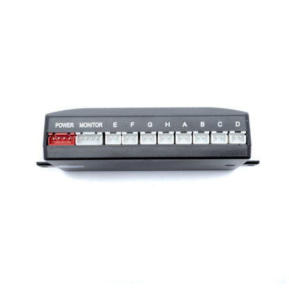 Parkeringssensor med display – Antracit – ultraljudssensor – 8 sensorer