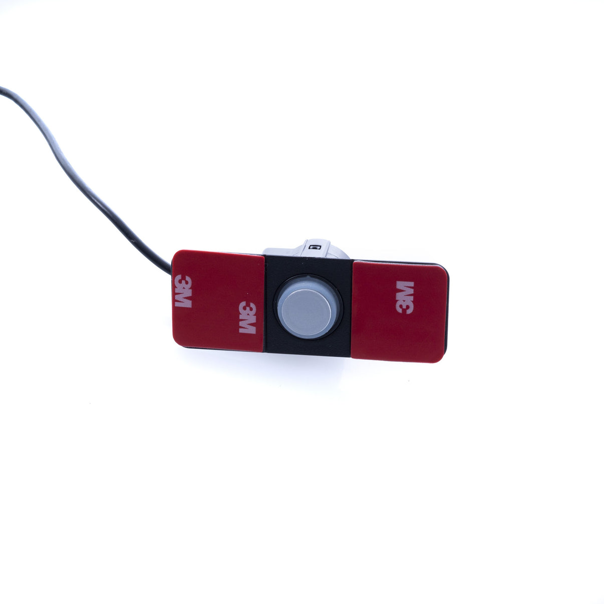Parkeringssensor med display – Silver – ultraljudssensor – 4 sensorer – 4x 2,5 m