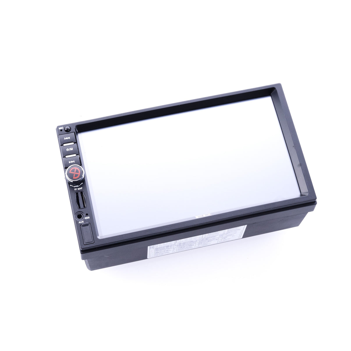 2-DIN-bilstereo – Svart – 9V - 16V