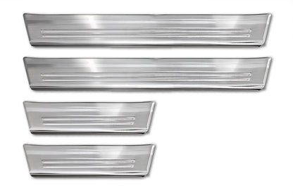 Tröskelskydd Lines Mitsubishi Outlander IV 2025+ – Silver satin