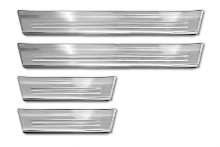 Tröskelskydd Lines Mitsubishi Outlander IV 2025+ – Silver satin