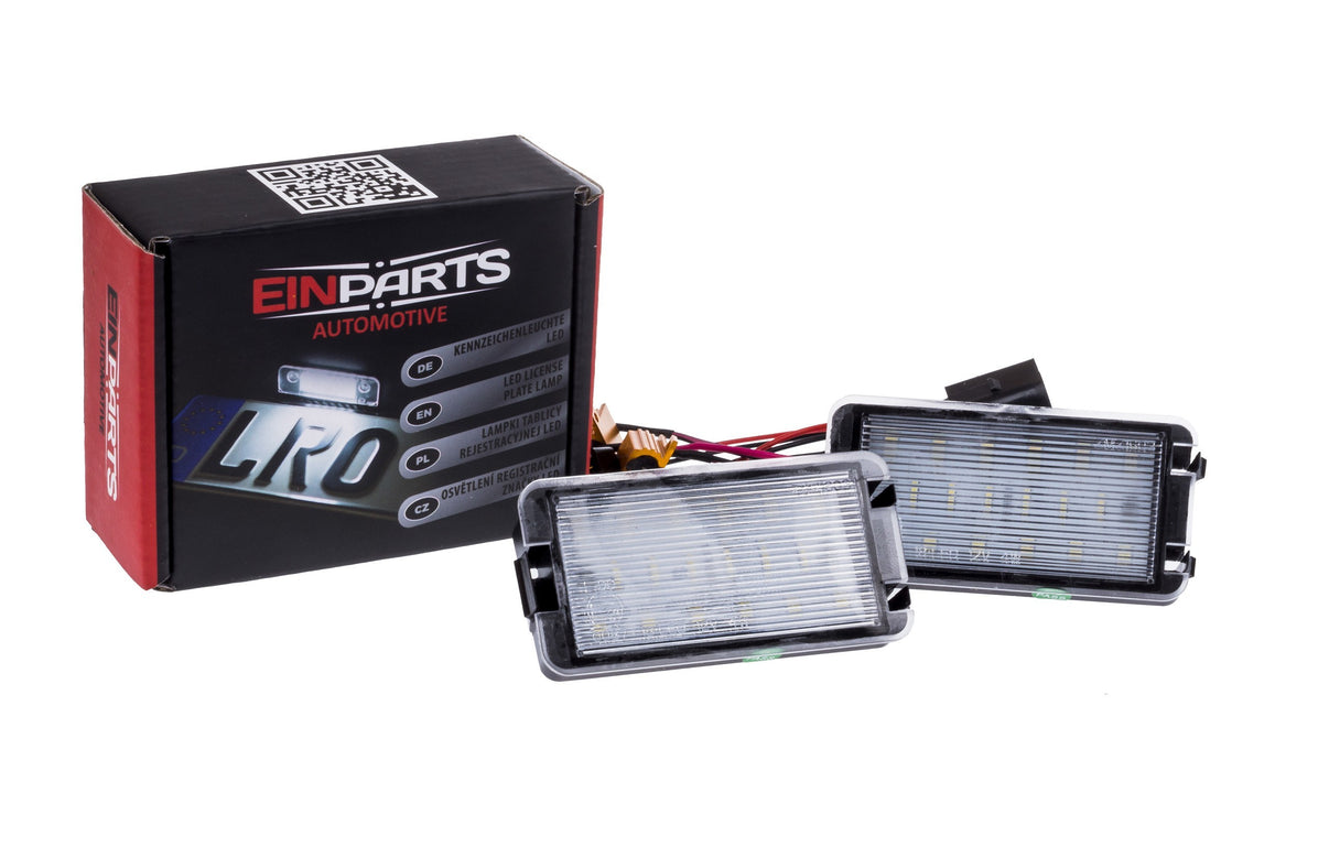 LED-skyltbelysning – 6000K – 18 LED – SMD – 77 mm – 2-pack
