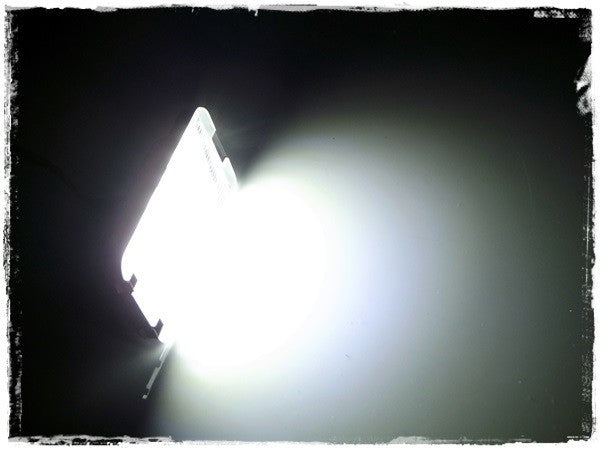 LED-skyltbelysning – 6000K – 18 LED – SMD – 77 mm – 2-pack