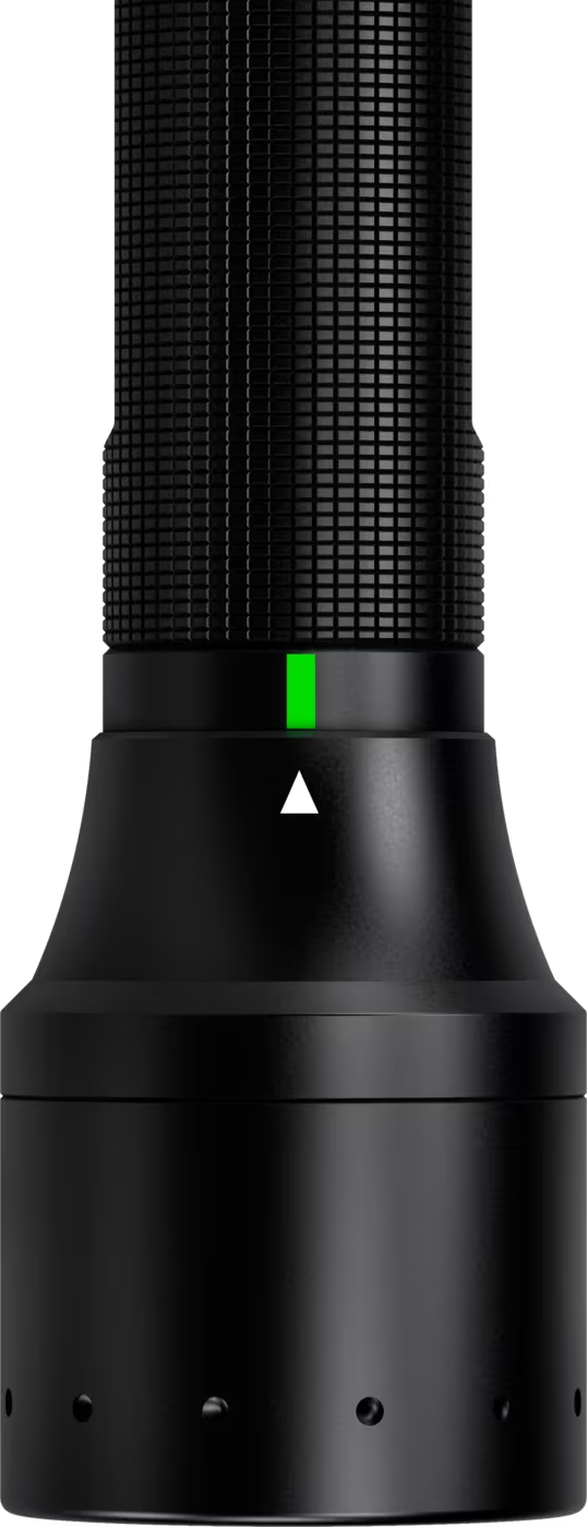 LEDLENSER P6R QC Sort ES – emballage og indhold | LED LINSER