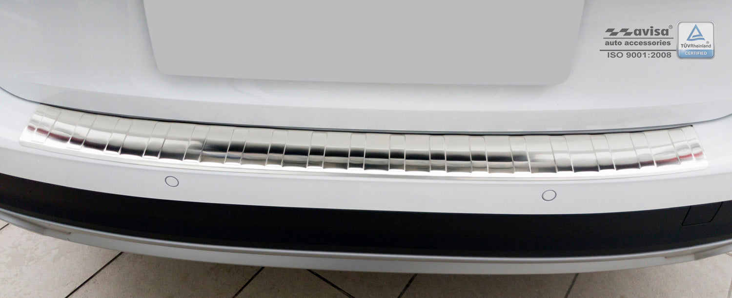 Lastskydd Audi A4 B9 Allroad 2016–2019, facelift 2019+ – Silver satin – detaljbild 2
