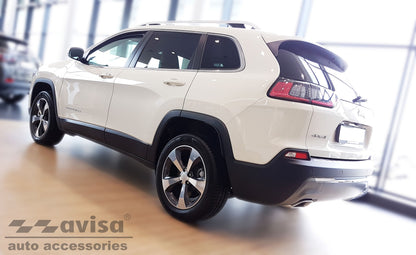 Lastskydd Jeep Cherokee V facelift 2018+ – Silver satin – detaljbild 2
