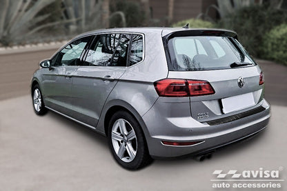 Lastskydd Volkswagen Golf Sportsvan 2014–2017, facelift 2017+ – Svart (2/49268) – detaljbild 2