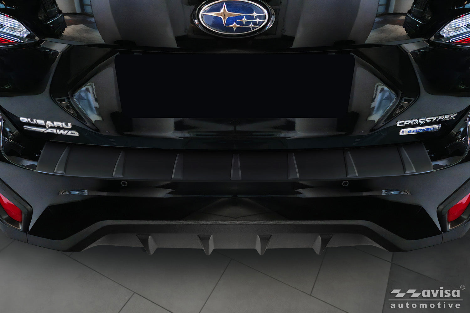 Lastskydd Black Mat Subaru Crosstrek III 2023+ – Mattsvart – detaljbild 3