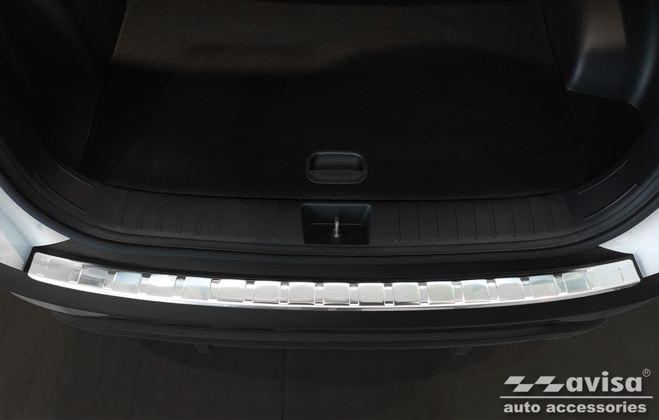 Lastskydd Hyundai Tucson IV 2020–2024, facelift 2024+ >/ Hyundai Tucson IV N-Line 2020–2024, facelift 2024+ > – Silver satin – detaljbild 3