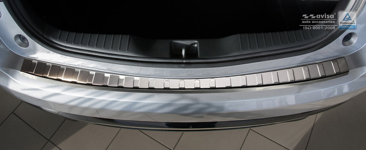 Lastskydd Honda CIVIC IX facelift 2015–2016 – Silver satin – detaljbild 3