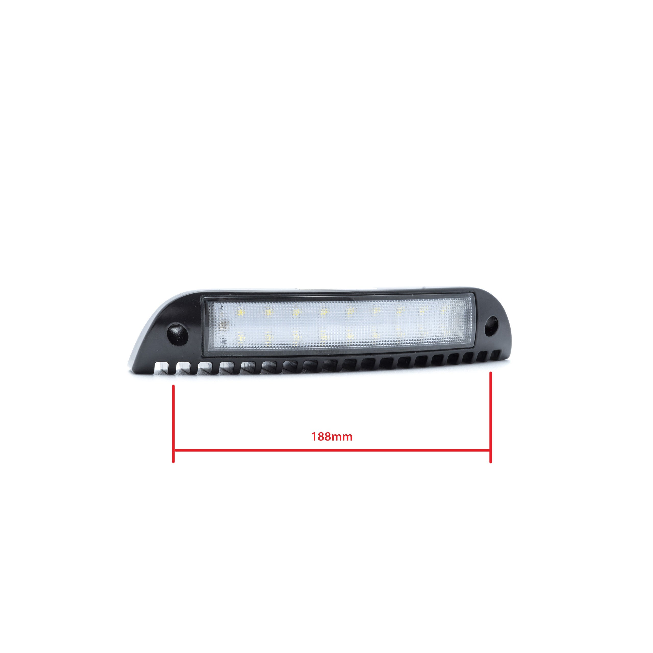 LED-extralampa – 18 W – 6000K – 18 LED – 2430 LM – 230 mm
