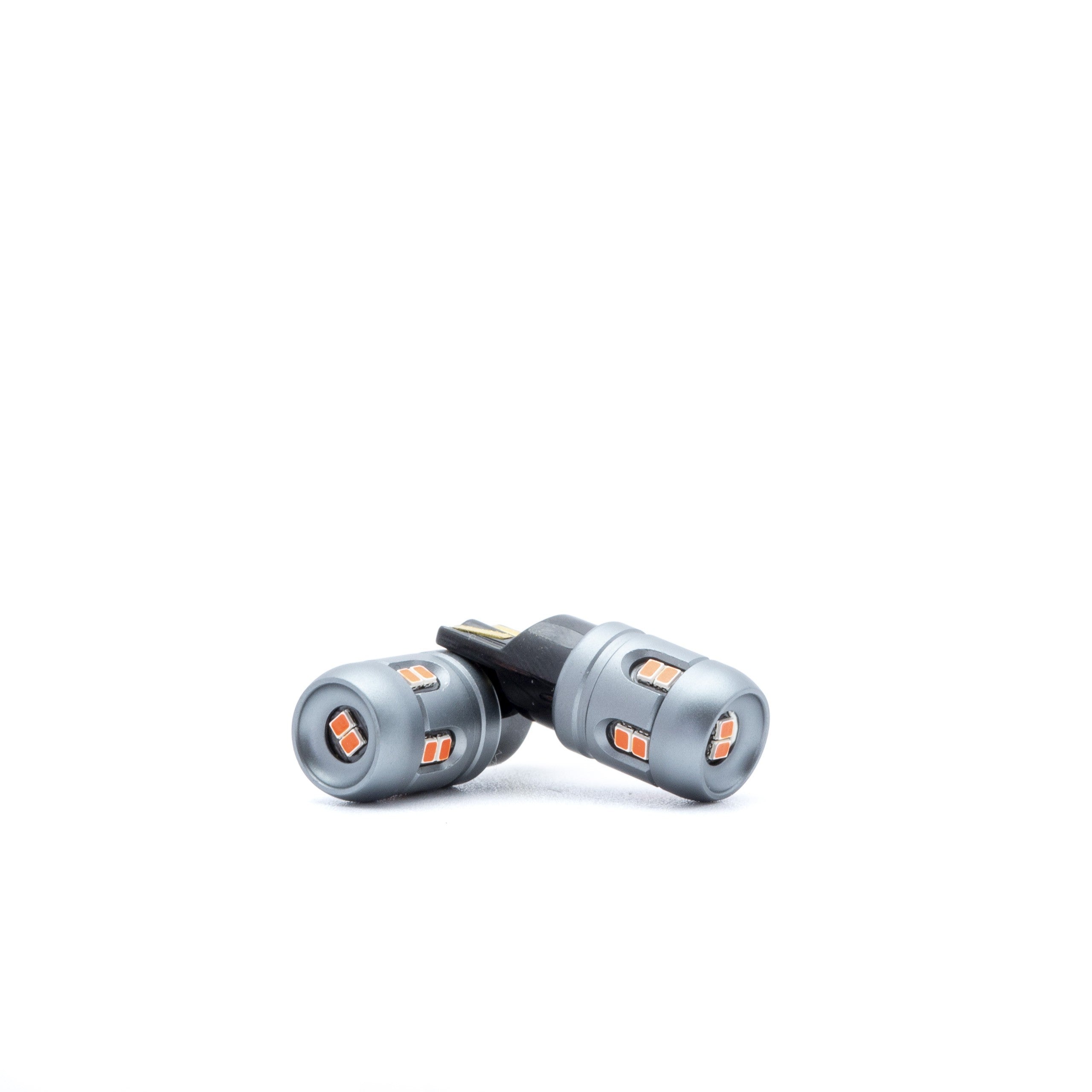 LED-lampa för bil – W5W – W2,1x9,5d – 1000–1500K (Röd) – 12 LED – SMD 2016